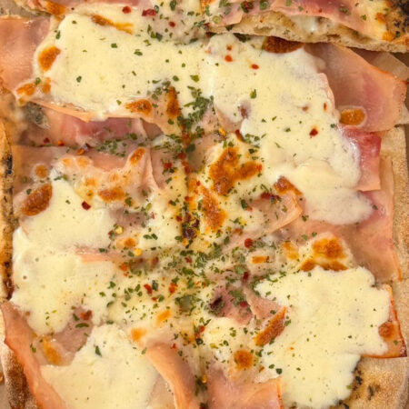 Pinsa Romana Cotto & Crema de Trufe